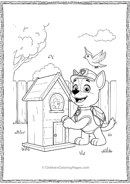 Paw Patrols Rocky Building A Birdhous Free PDF Printable