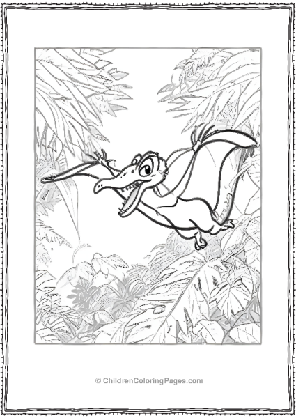 Petrie Flying Over The Forest Free PDF Printable