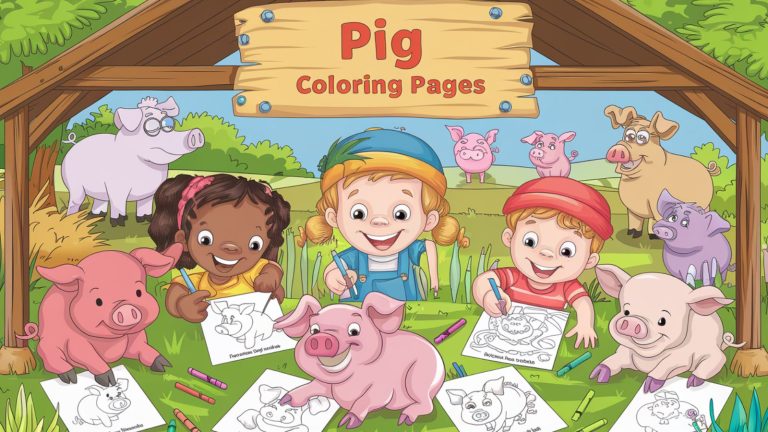 Pig Coloring Pages