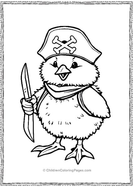 Pirate Chicken Free PDF Printable