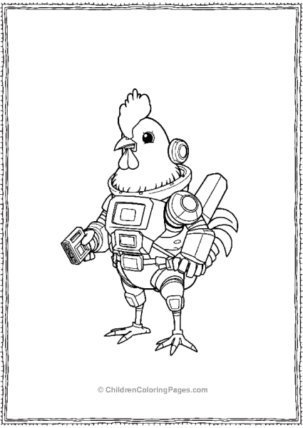 Robot Chicken Free PDF Printable