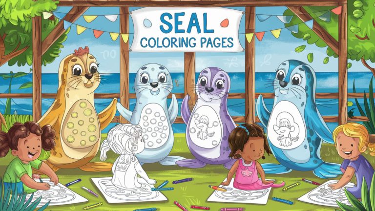 Seal Coloring Pages