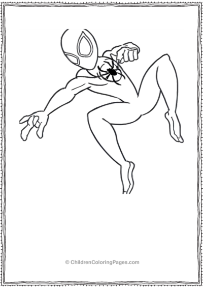 Simple-Spider-Man Free PDF Printable