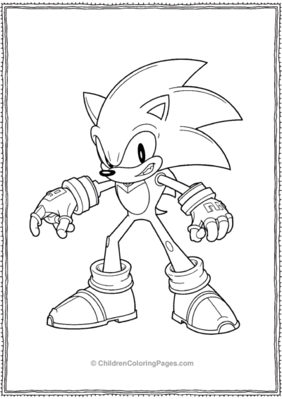 Sonic-Defeating-Robot-with-a-Homing-Attack Free PDF Printable