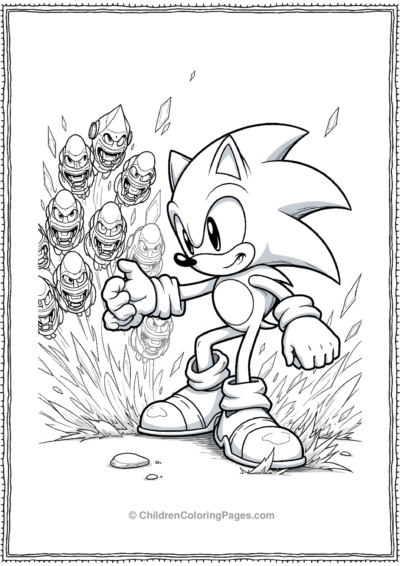 Sonic Defending The World Free PDF Printable