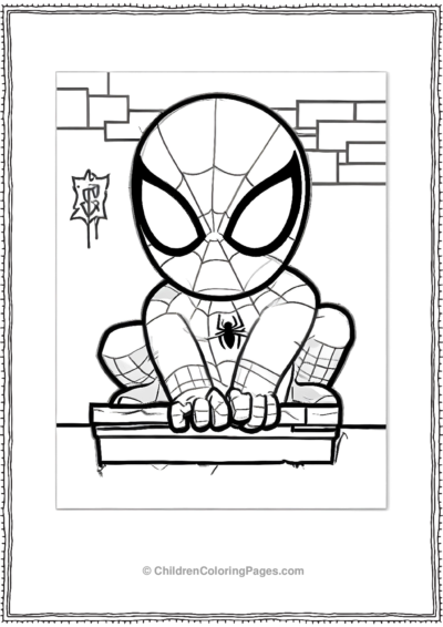 Spider-Man-Couching Free PDF Printable