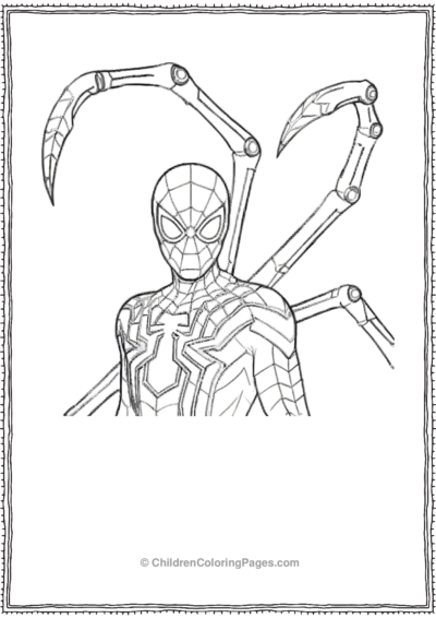 Spider-Man-With-Claws Free PDF Printable