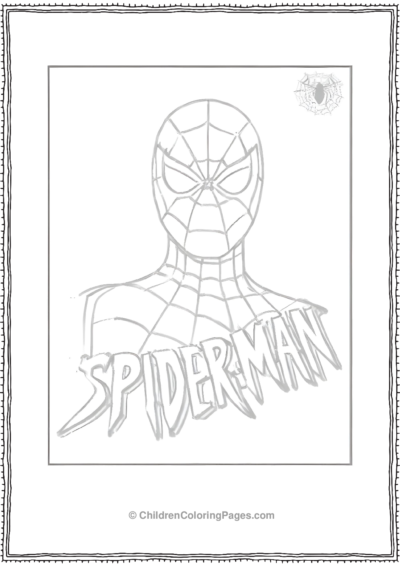 Spider-Man-With-Logo Free PDF Printable