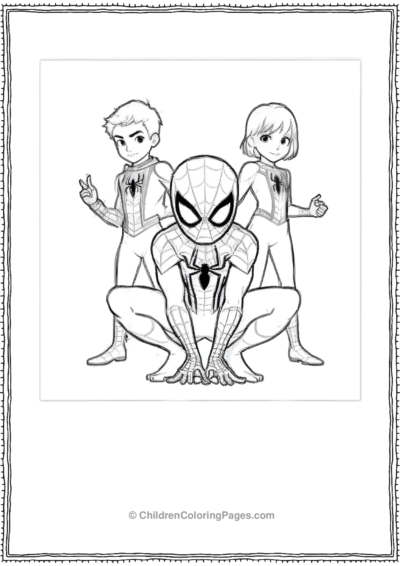 Spidey-And-His-Friends Free PDF Printable