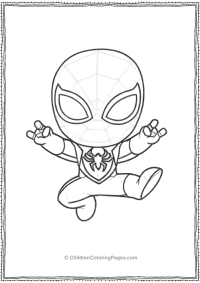 Spidey Free PDF Printable