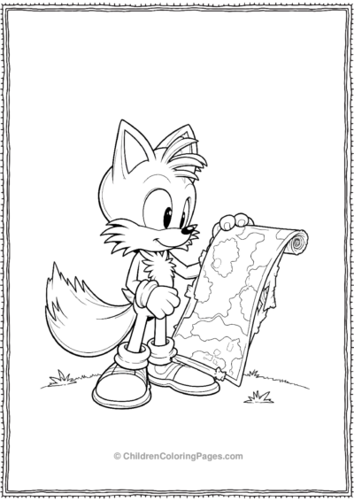 Tails And Knuckles Free PDF Printable