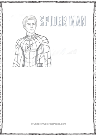 Tom-As-Spider-Man Free PDF Printable