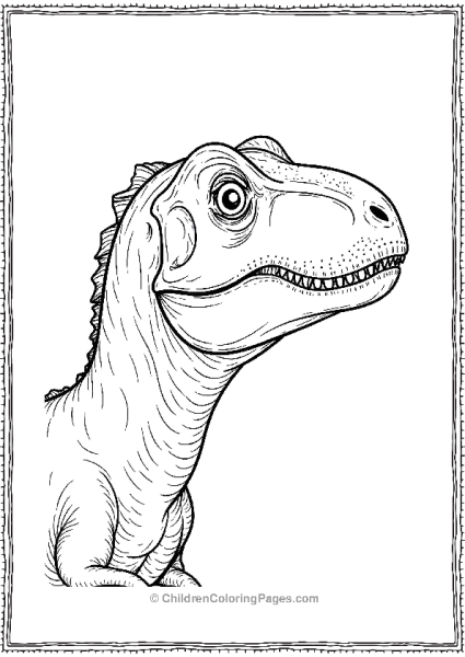 Velociraptor Head Profile Free PDF Printable