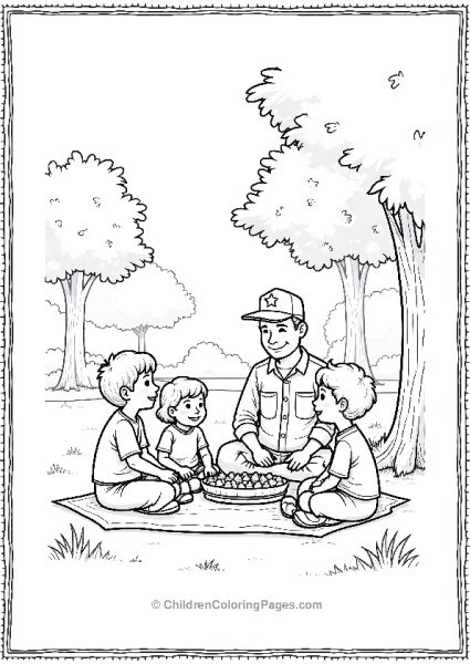 Veterans Day Picnic Free PDF Printable