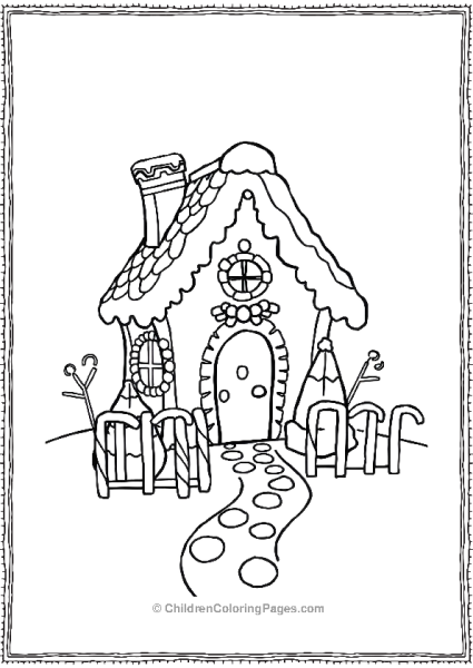 A Ginger Bread Cottage Free PDF Printable