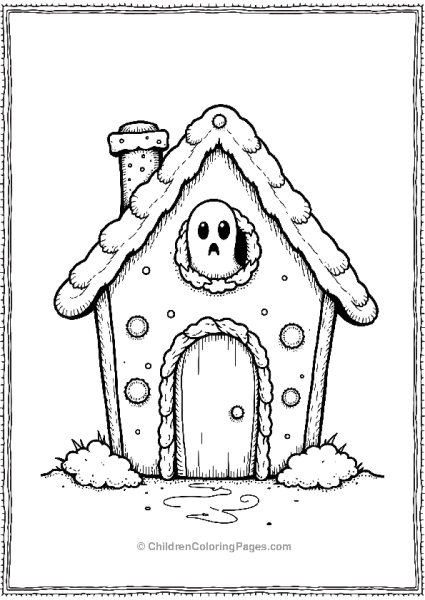 A Haunted Gingerbread House Free PDF Printable