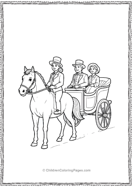 A Horse Driven Carriage Free PDF Printable