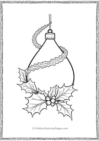 A Teardrop Shaped Ornament Free PDF Printable