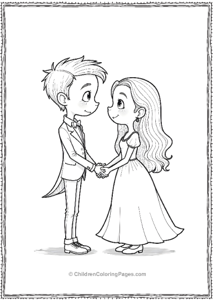 A Tender Gaze Between Victor And Emily Free PDF Printable