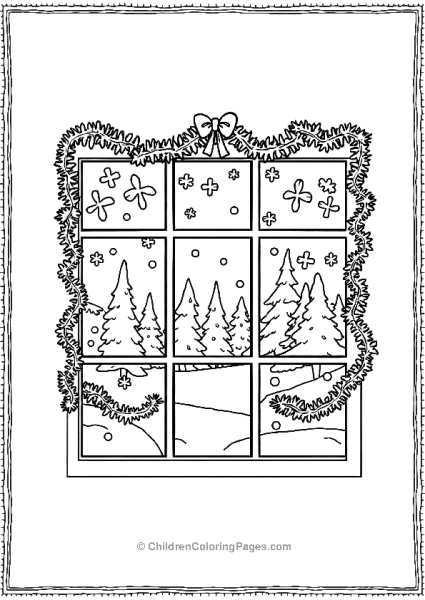 A Window With Frosted Patterns Scaled Free PDF Printable