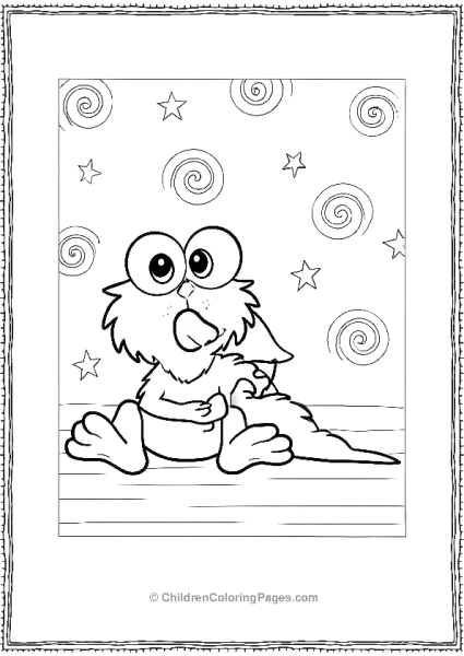 Baby Elmo Free PDF Printable