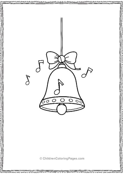 Bell Ornament With Music Free PDF Printable