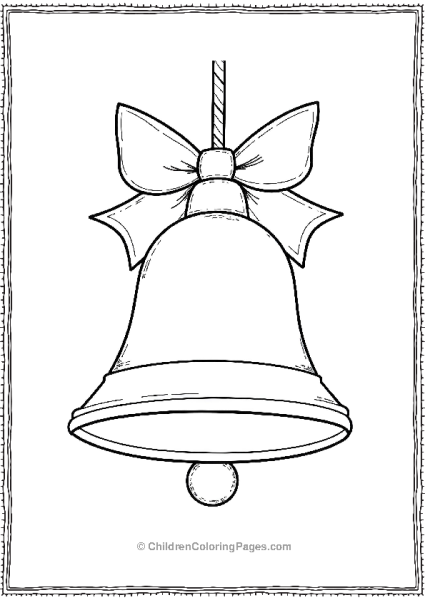 Bell Ornament Free PDF Printable