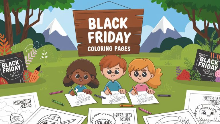 Black Friday Coloring Pages