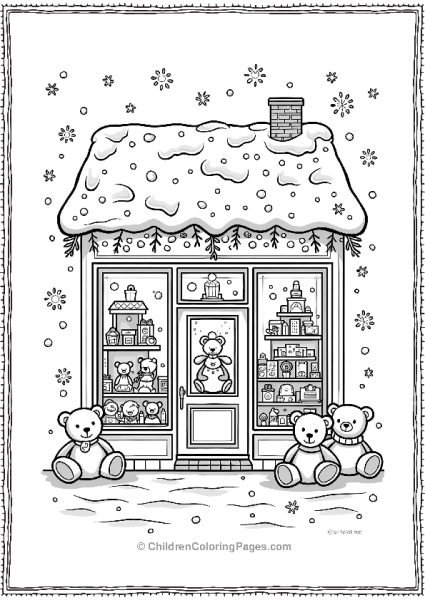 Charming Toy Storefront Black Friday Sale Free PDF Printable