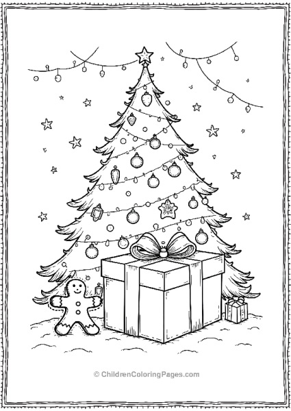 Christmas Presents Under The Tree Free PDF Printable