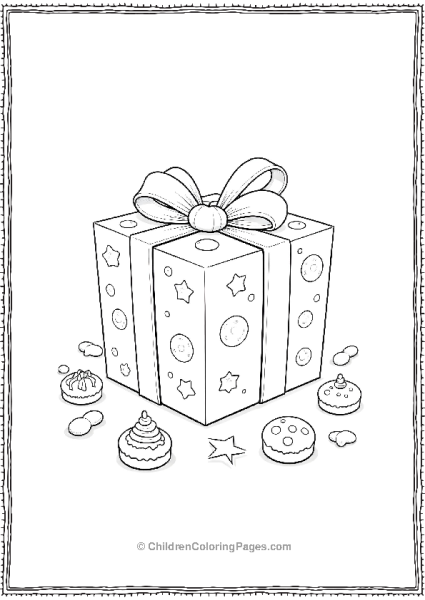 Christmas Presents With Decorations Free PDF Printable