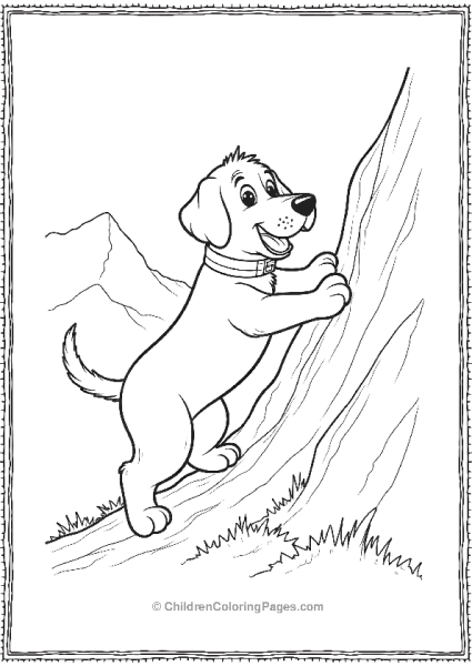 Clifford Climbing A Mountain Free PDF Printable