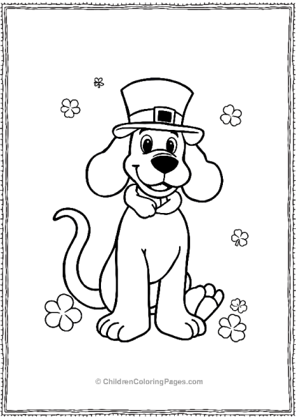 Clifford Dresses For St Patrick’s  Free PDF Printable