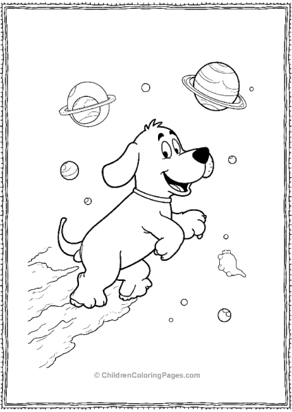 Clifford Travelling In Outer Space Free PDF Printable