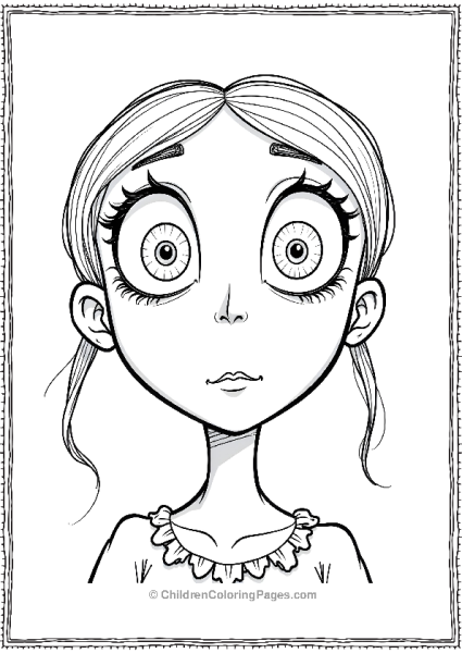 Closeup Of Emily Free PDF Printable