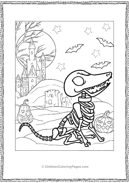 Corpse With A Pumpkin Free PDF Printable