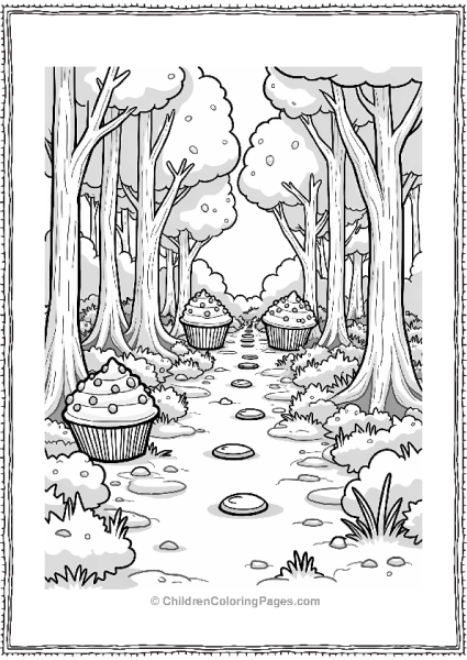 Cupcake Forest Adventure Free PDF Printable