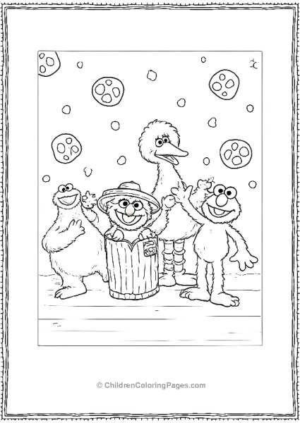 Elmo And Friends Scaled Free PDF Printable