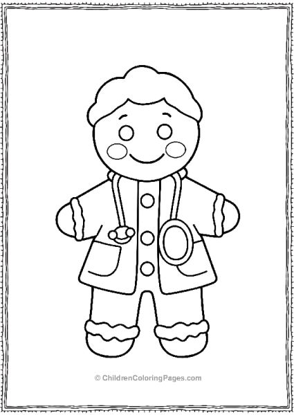 Gingerbread Man Doctor Free PDF Printable