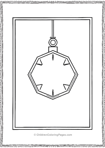 Hexagon Shaped Ornament Free PDF Printable