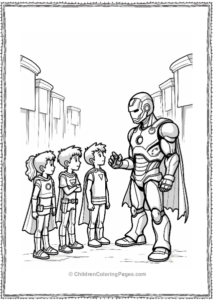 Iron Man Inspiring Young Heroes Free PDF Printable