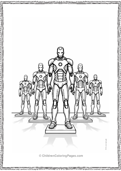 Iron Man Suit Display Free PDF Printable