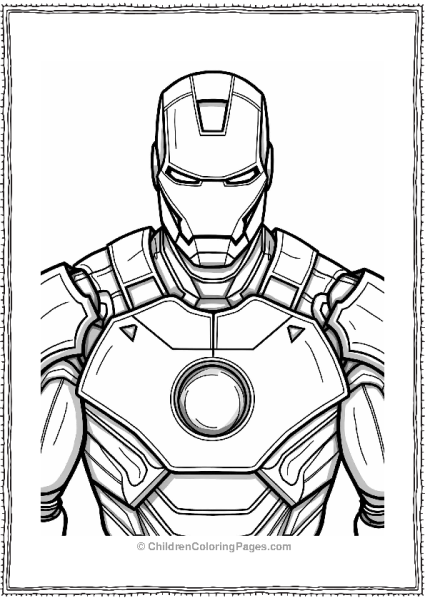 Iron Man Suit Texture Close Up Free PDF Printable