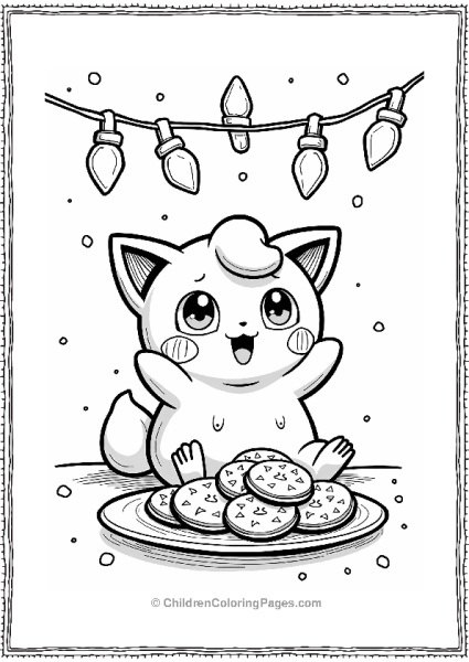 Jigglypuff Sings Christmas Carols Free PDF Printable