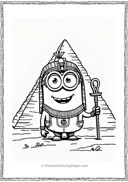 Minion In Ancient Egypt Free PDF Printable