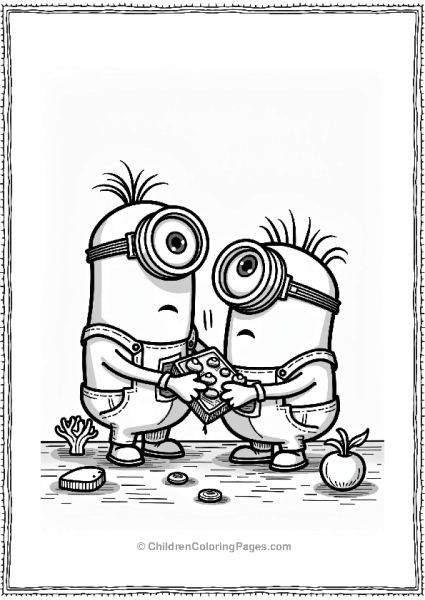 Minion Sandwich Mishap Free PDF Printable