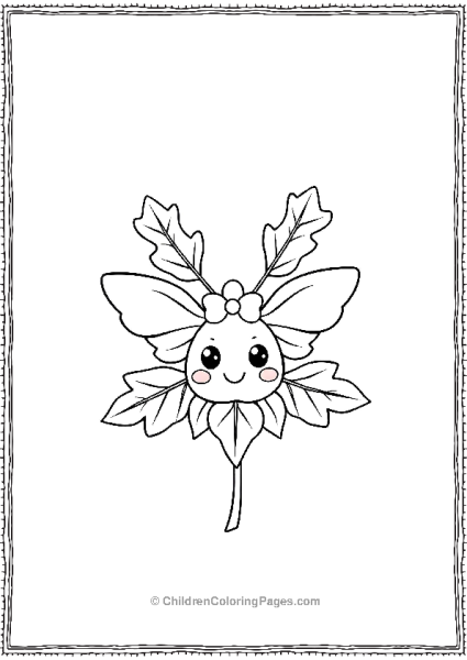 Mistletoe With Tiny Wings Free PDF Printable