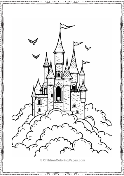 Nutcracker Clara’s Dreamy Castle In The Clouds Free PDF Printable