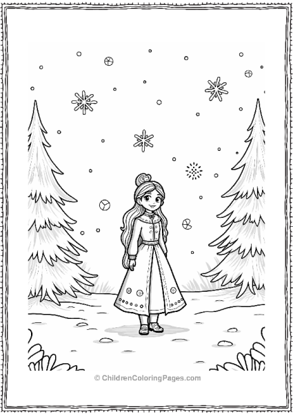 Nutcracker Clara’s Magical Winter Wonderland Free PDF Printable