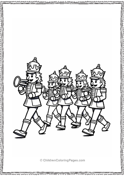 Nutcracker Joyful Marching Band Of Toy Instruments Free PDF Printable